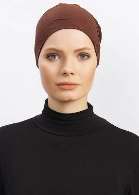 Hava Alan Tesettür Tüllü Bone - 15