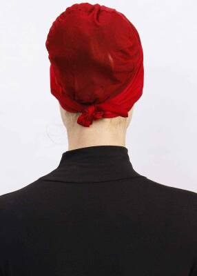 Hava Alan Tesettür Tüllü Bone - 21