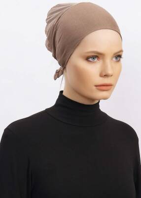 Hava Alan Tesettür Tüllü Bone - 25