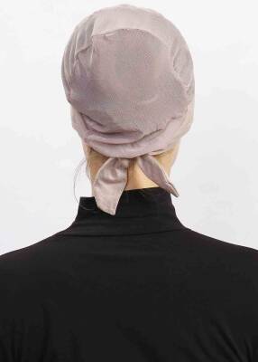 Hava Alan Tesettür Tüllü Bone - 28