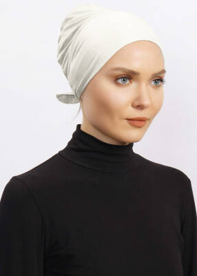 Hava Alan Tesettür Tüllü Bone - 35