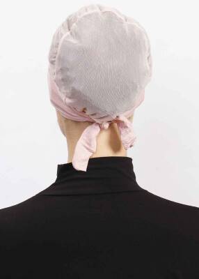 Hava Alan Tesettür Tüllü Bone - 36