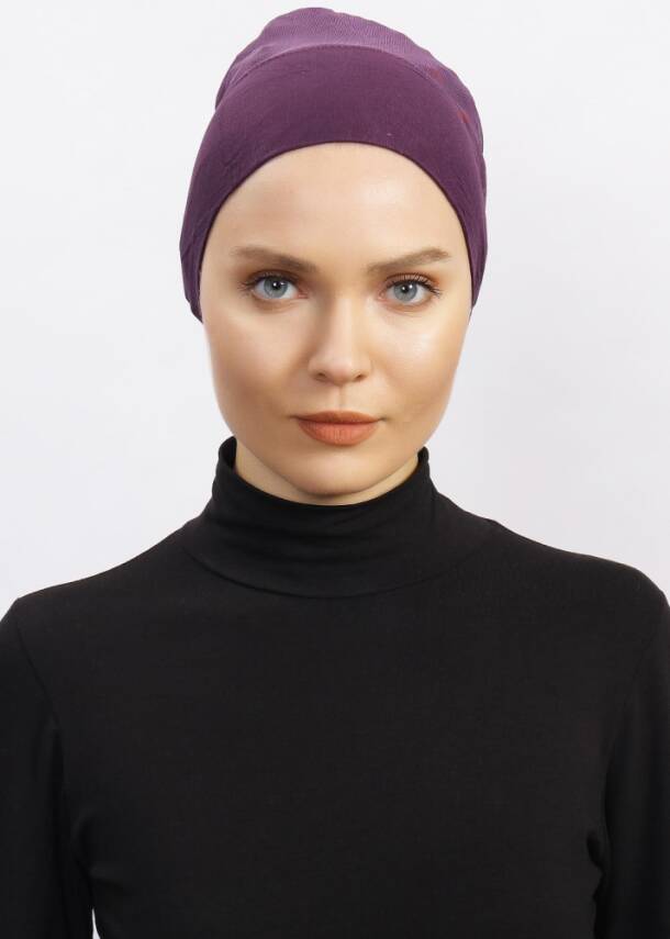 Hava Alan Tesettür Tüllü Bone - 44