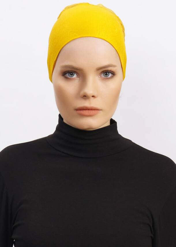 Hava Alan Tesettür Tüllü Bone - 47