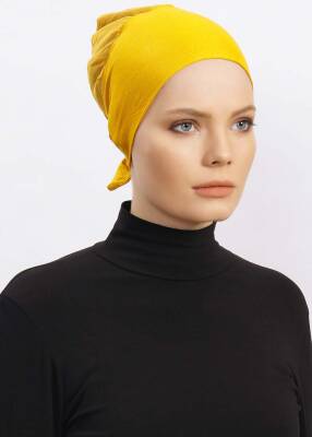 Hava Alan Tesettür Tüllü Bone - 48