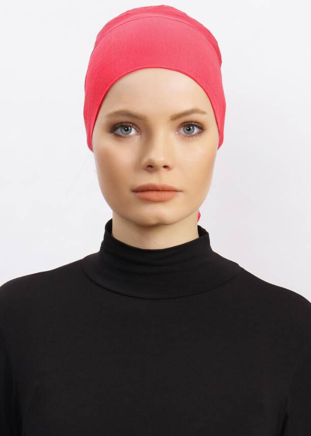 Hava Alan Tesettür Tüllü Bone - 52