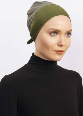 Hava Alan Tesettür Tüllü Bone - 54