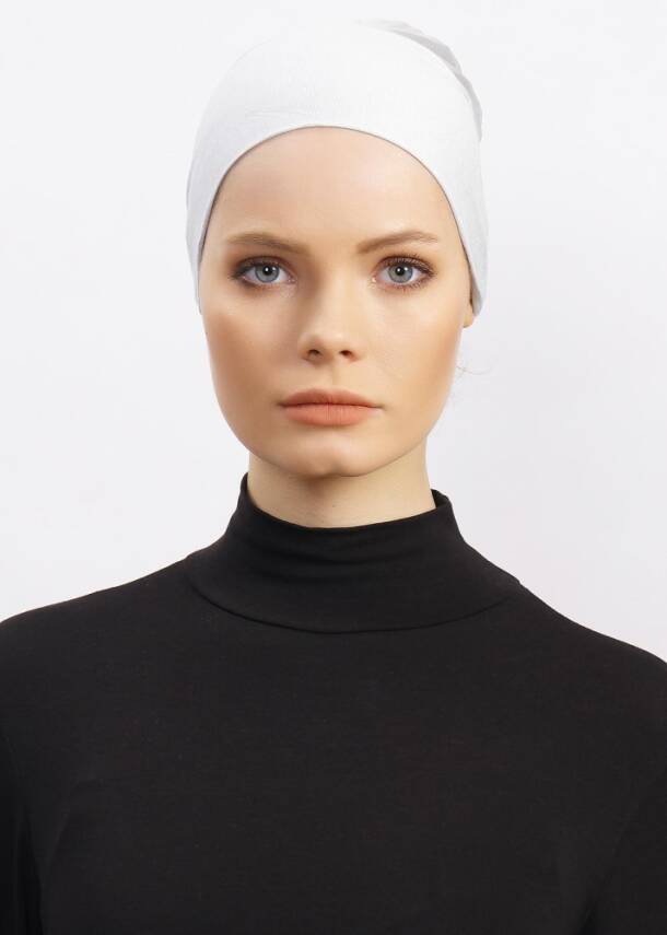 Hava Alan Tesettür Tüllü Bone - 56