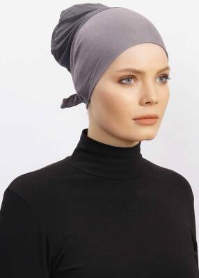 Hava Alan Tesettür Tüllü Bone - 60