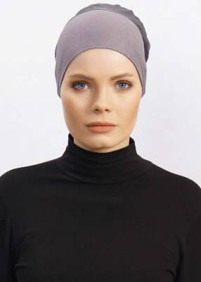 Hava Alan Tesettür Tüllü Bone - 61