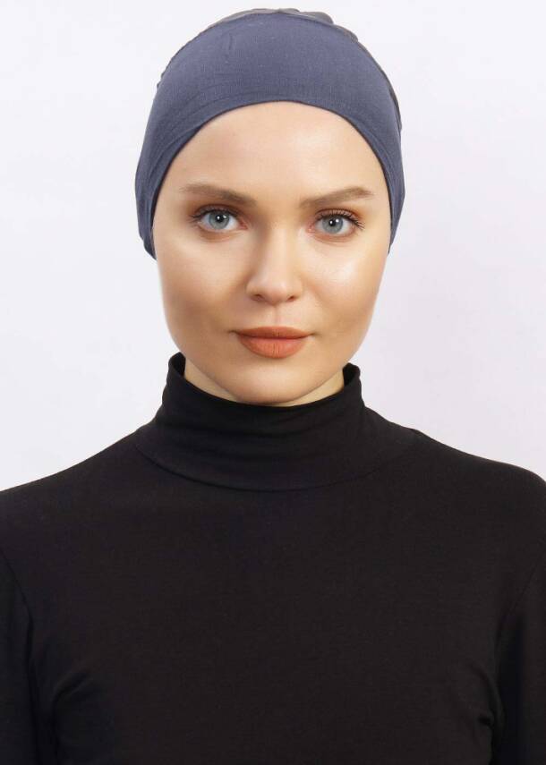 Hava Alan Tesettür Tüllü Bone - 68