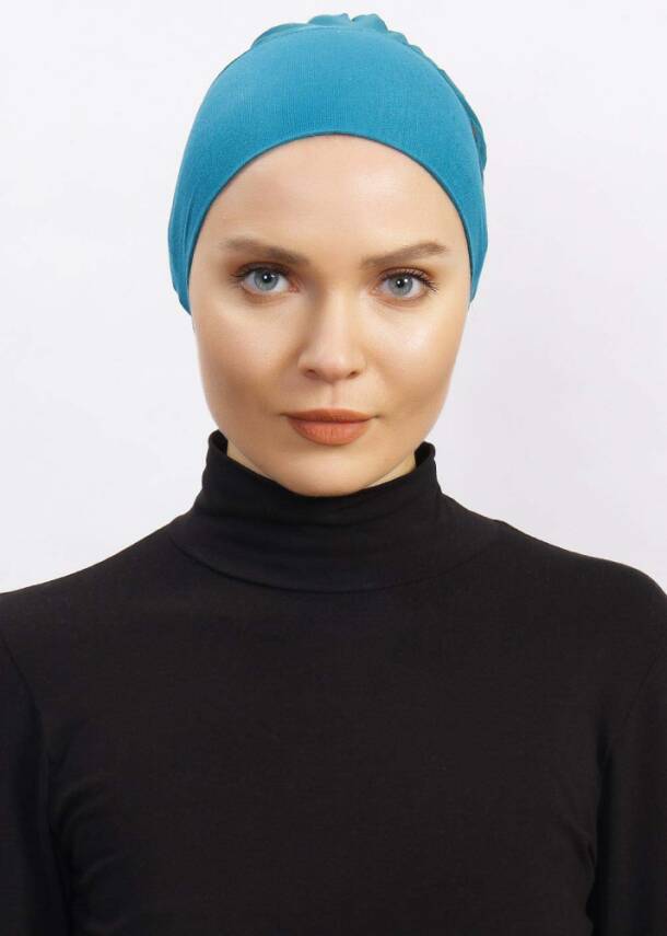 Hava Alan Tesettür Tüllü Bone - 79