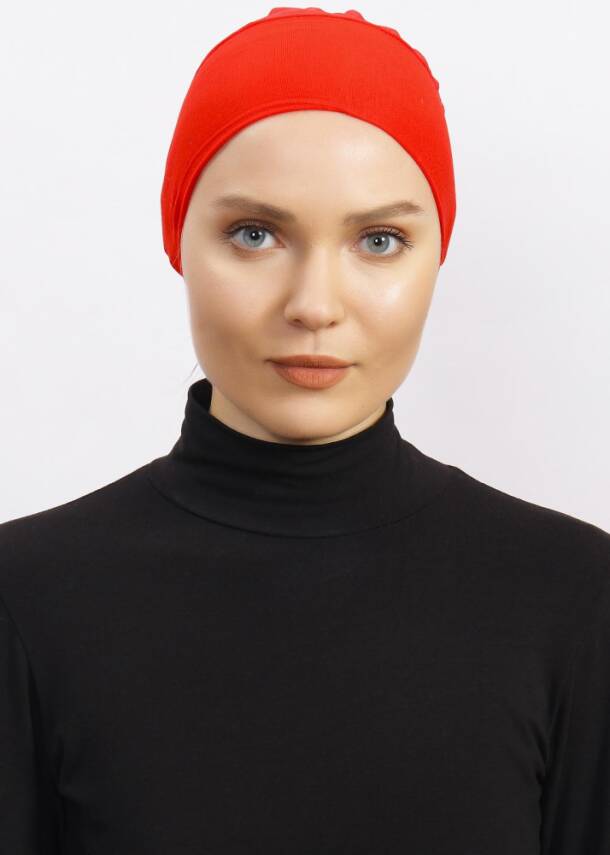 Hava Alan Tesettür Tüllü Bone - 80