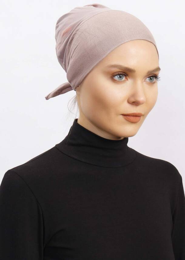 Hava Alan Tesettür Tüllü Bone - 87