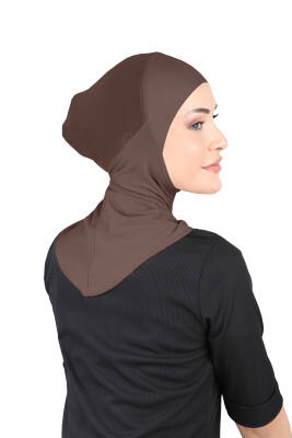 Hava Alan Tesettür Tüllü Boyunluklu Bone - 22