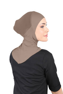 Hava Alan Tesettür Tüllü Boyunluklu Bone - 30