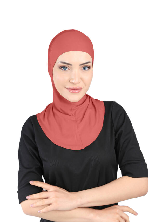 Hava Alan Tesettür Tüllü Boyunluklu Bone - 66