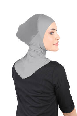 Hava Alan Tesettür Tüllü Boyunluklu Bone - 81