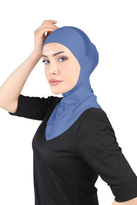 Hava Alan Tesettür Tüllü Boyunluklu Bone - 84