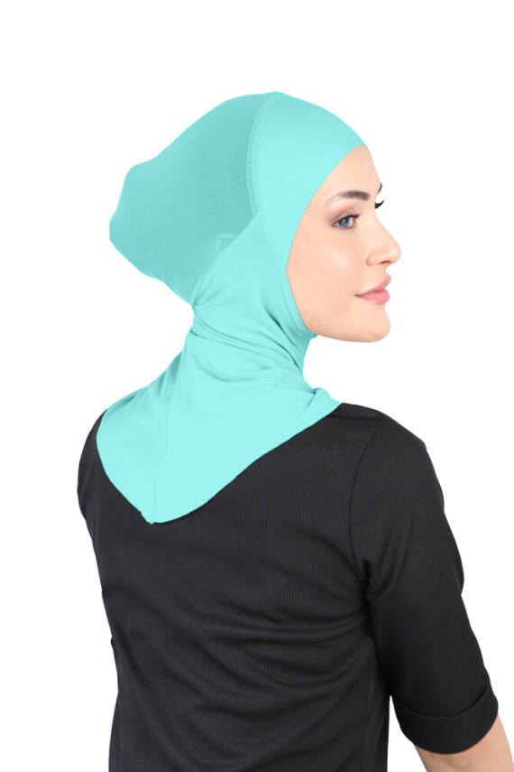 Hava Alan Tesettür Tüllü Boyunluklu Bone - 89