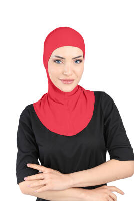 Hava Alan Tesettür Tüllü Boyunluklu Bone - 106