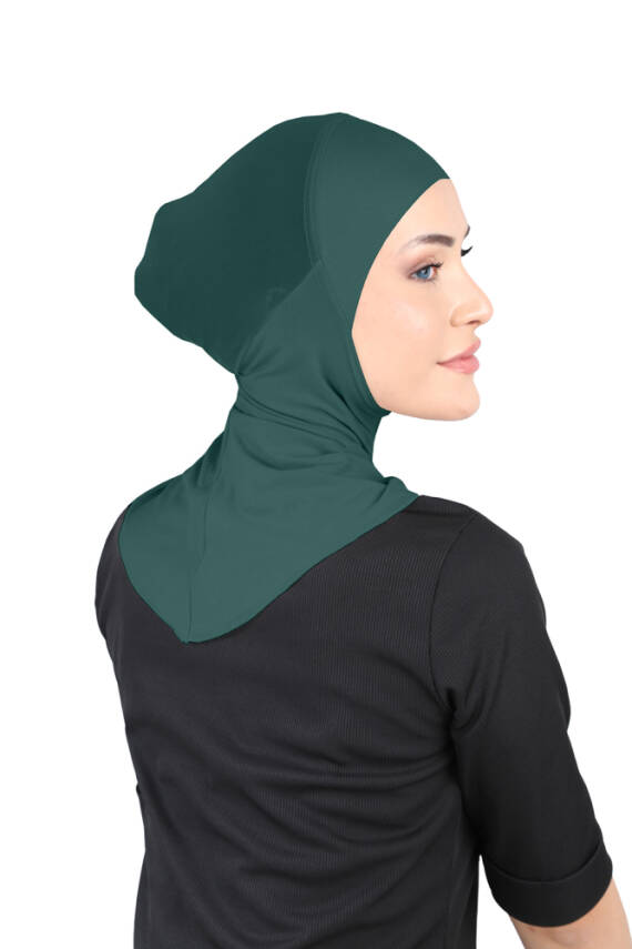 Hava Alan Tesettür Tüllü Boyunluklu Bone - 113