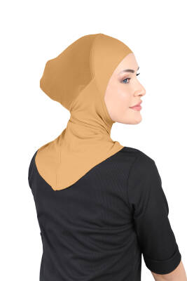 Hava Alan Tesettür Tüllü Boyunluklu Bone - 121