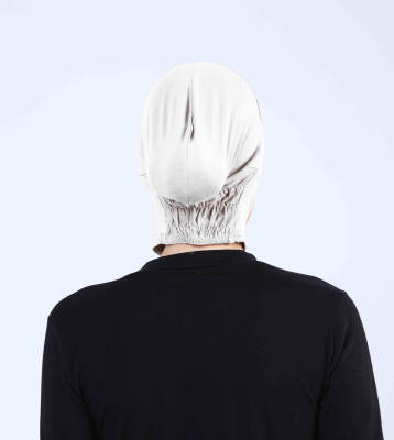 Hazır Tesettür Bone Yarım Boyunluklu - 27