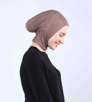 Hazır Tesettür Bone Yarım Boyunluklu - 30