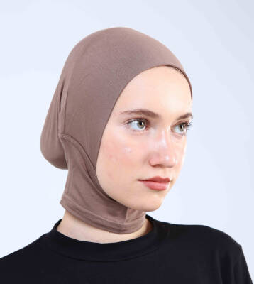 Hazır Tesettür Bone Yarım Boyunluklu - 36