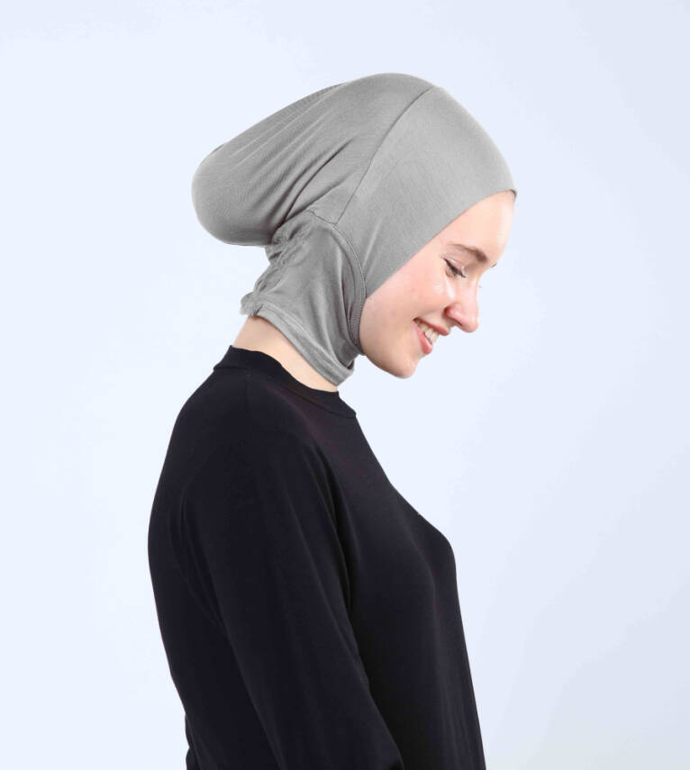 Hazır Tesettür Bone Yarım Boyunluklu - 51