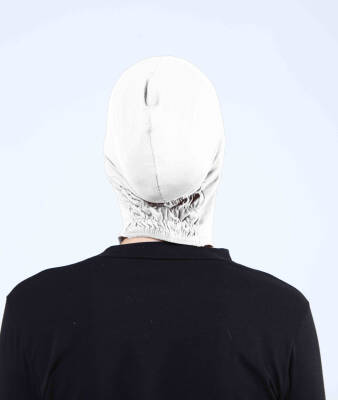 Hazır Tesettür Çapraz Bone Yarım Boyunluklu - 26