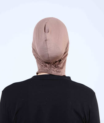 Hazır Tesettür Çapraz Bone Yarım Boyunluklu - 38