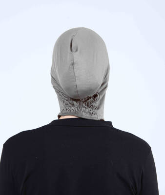 Hazır Tesettür Çapraz Bone Yarım Boyunluklu - 56