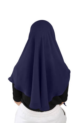 Hijablı Şifon Oval Hazır Eşarp - 12