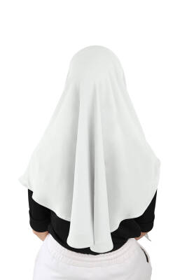 Hijablı Şifon Oval Hazır Eşarp - 16