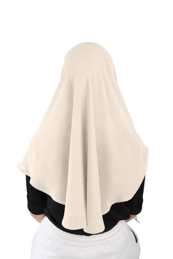 Hijablı Şifon Oval Hazır Eşarp - 32