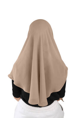 Hijablı Şifon Oval Hazır Eşarp - 38
