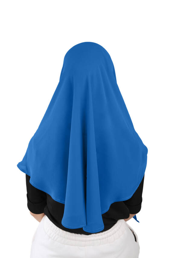 Hijablı Şifon Oval Hazır Eşarp - 43