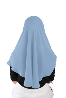 Hijablı Şifon Oval Hazır Eşarp - 51