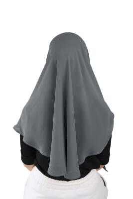 Hijablı Şifon Oval Hazır Eşarp - 67
