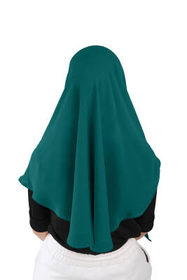Hijablı Şifon Oval Hazır Eşarp - 71