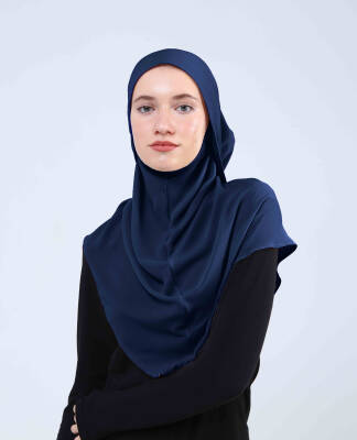 Krep Bağlamalı Kemerli Türban - 11