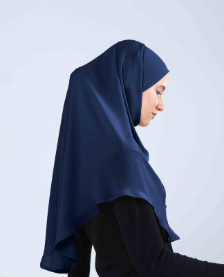 Krep Bağlamalı Kemerli Türban - 16