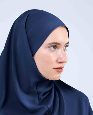 Krep Bağlamalı Kemerli Türban - 18