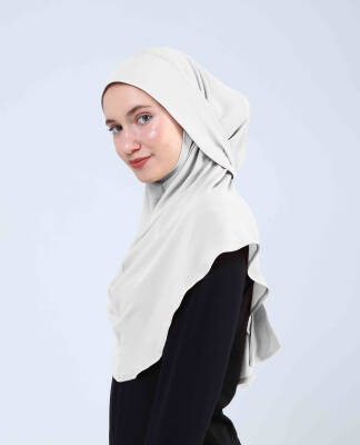 Krep Bağlamalı Kemerli Türban - 20