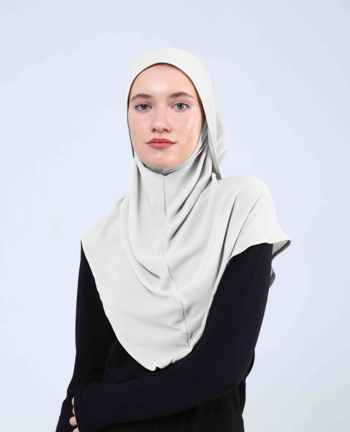 Krep Bağlamalı Kemerli Türban - 26