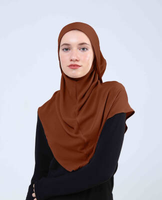 Krep Bağlamalı Kemerli Türban - 45