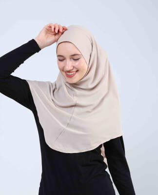 Krep Bağlamalı Kemerli Türban - 53