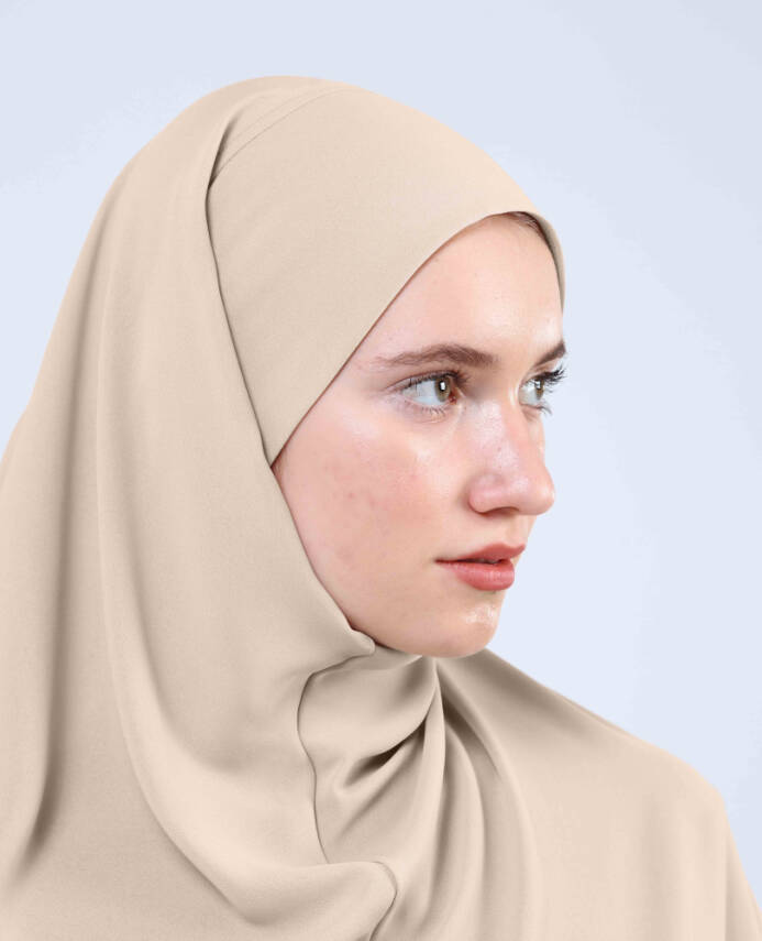 Krep Bağlamalı Kemerli Türban - 62